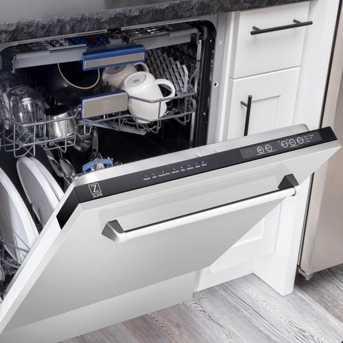 ZLINE 24" Top Control Tall Tub Dishwasher Panel Ready 304 Stainless