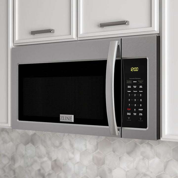 ZLINE 30” 3 Piece Stainless Fuel Range w/ Microwave &amp; Dishwasher