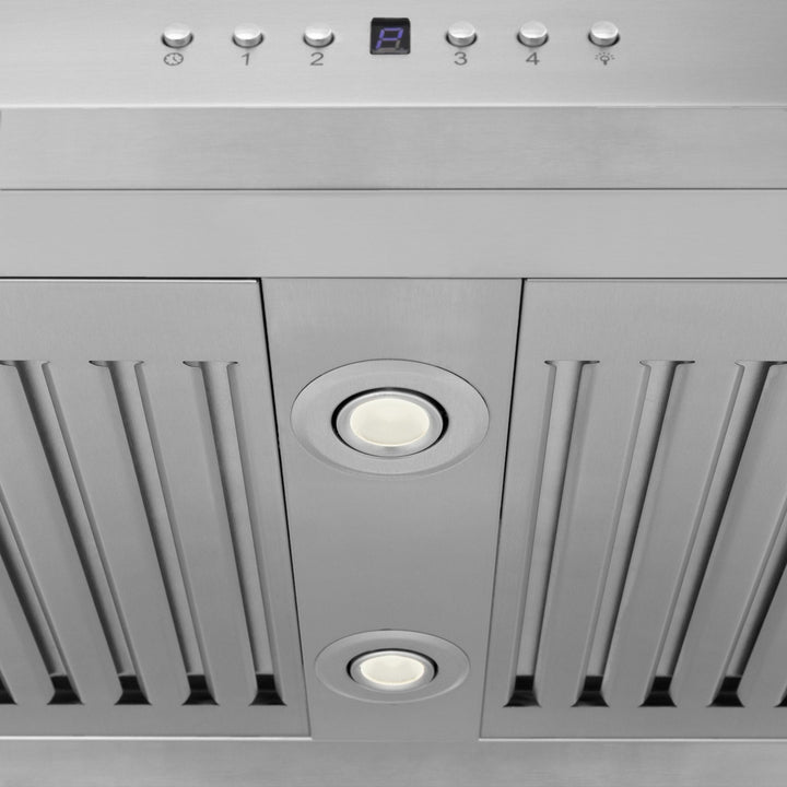 ZLINE 30” Island Mount Range Hood in Stainless Steel W/ CrownSound