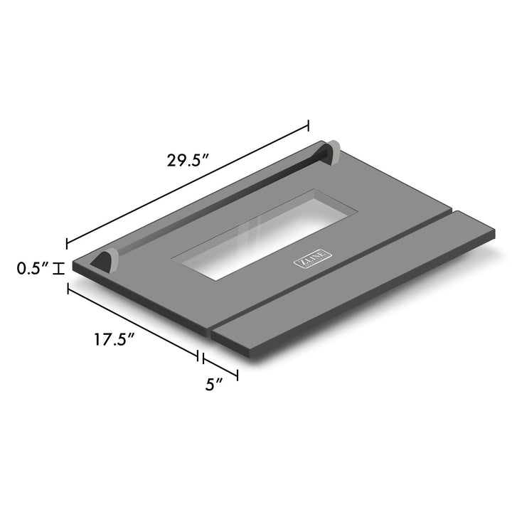 ZLINE 30 in. White Matte Range Door for RA and RG and RAIND Models (RA-DR-WM-30)
