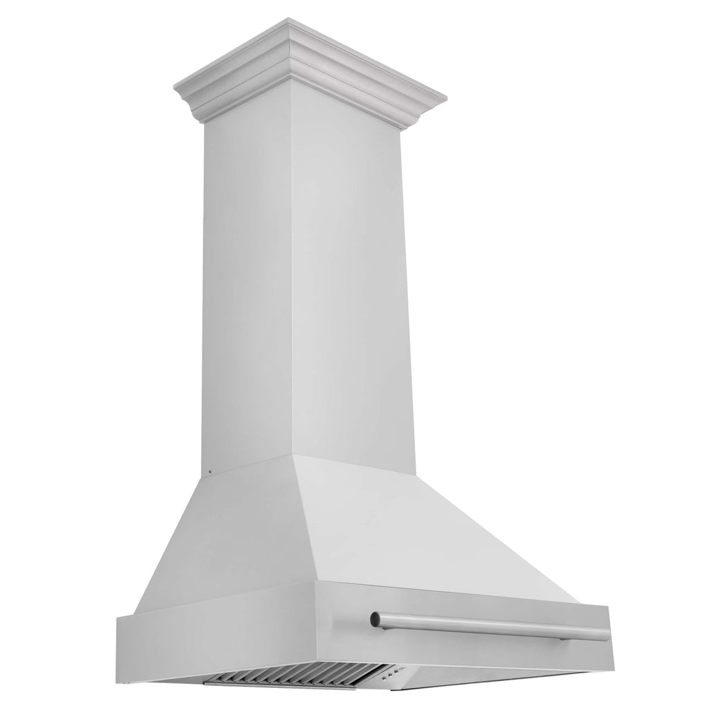 ZLINE 30" Wall Mount Range Hood in Stainless Steel with Stainless Steel Handle