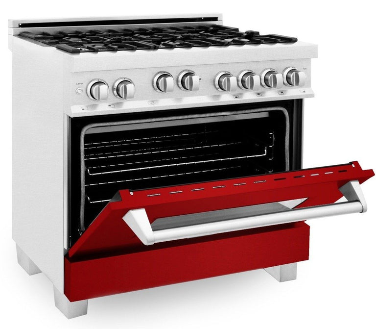 ZLINE 30" 2 Piece Autograph Edition Black Dual Fuel Range &amp; Range Hood