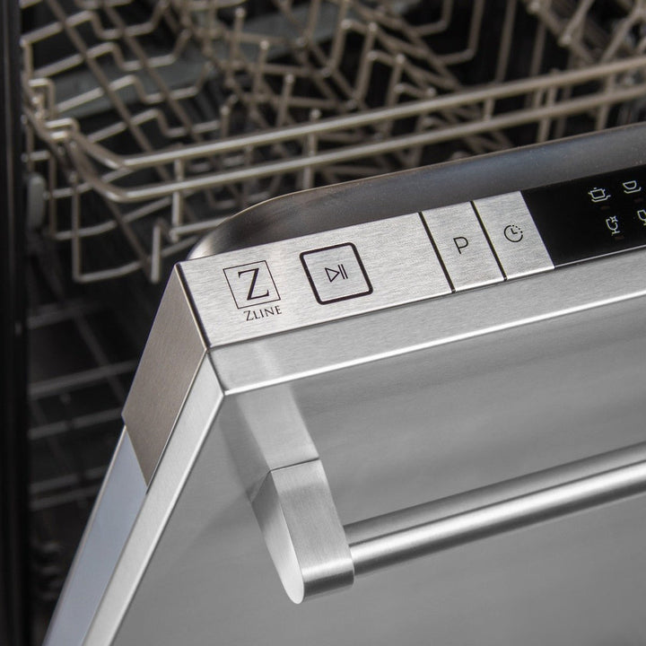 ZLINE 30" 4 Piece Stainless Range, Range Hood, Dishwasher &amp; Microwave