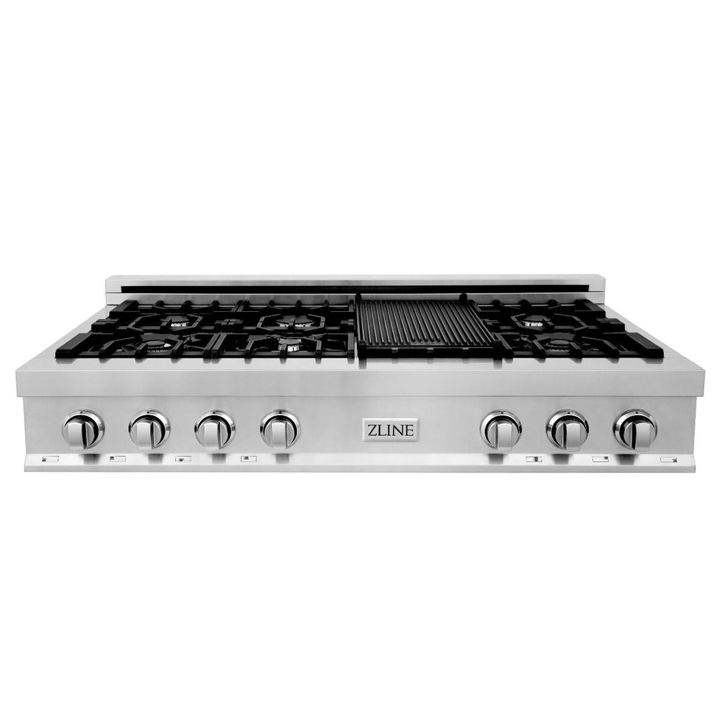 ZLINE 30” 3 Piece Stainless Fuel Range w/ Range Hood &amp; Dishwasher