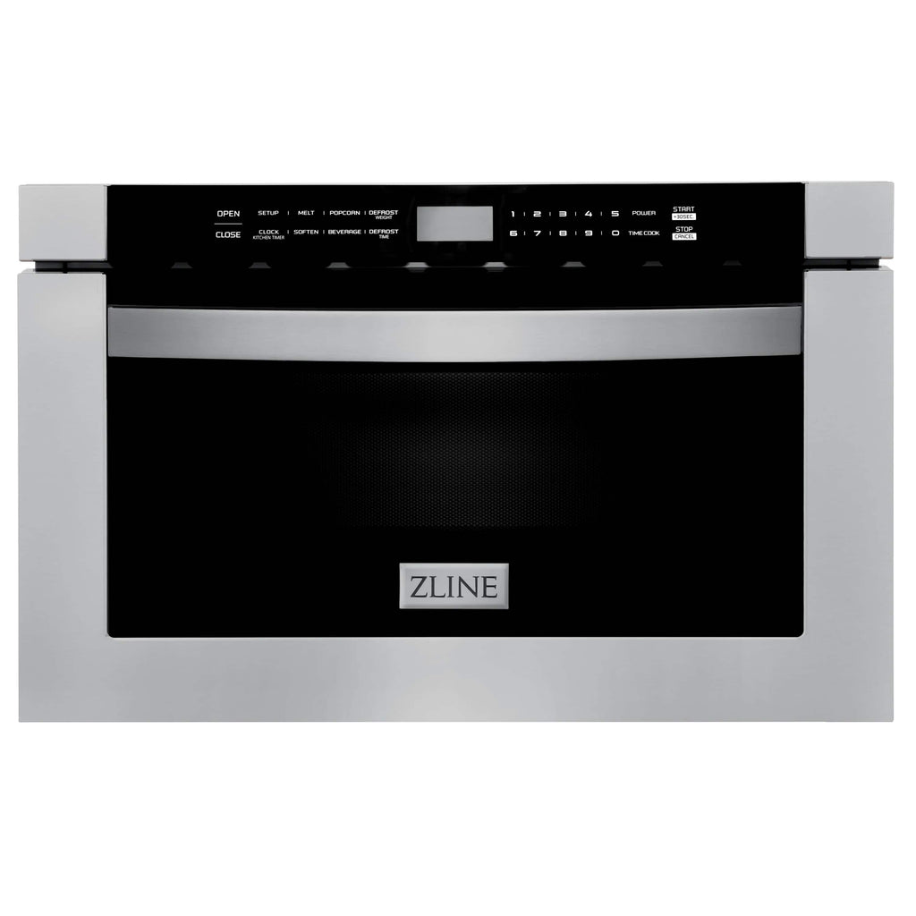 Zline 36” Gas Range, Refrigerator, Mount Hood, Microwave &amp; Dishwasher