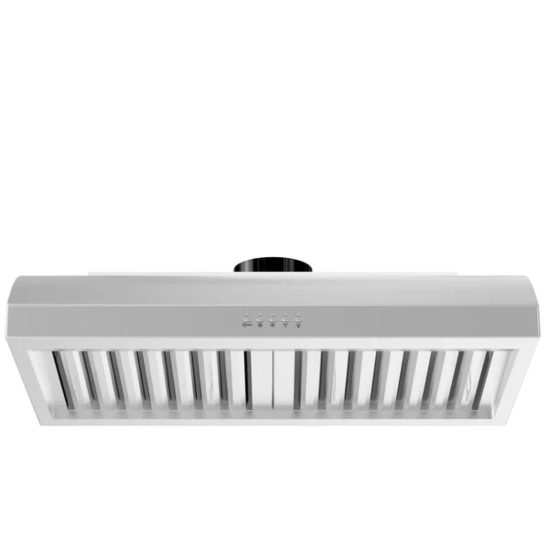 ZLINE 30" 600 CFM Ducted Under Cabinet Range Hood in Brushed Stainless Steel