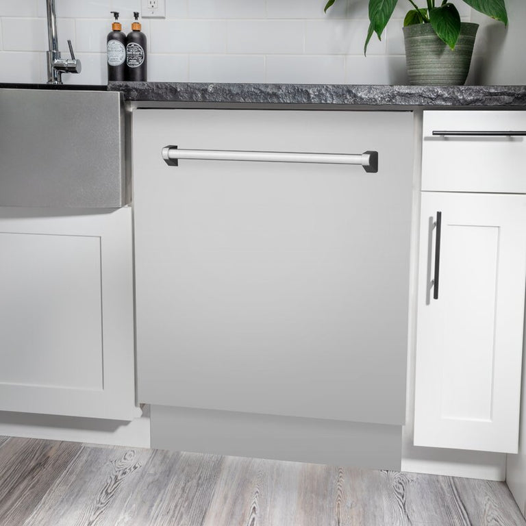 ZLINE 30” 3 Piece Stainless Fuel Range w/ Range Hood &amp; Dishwasher