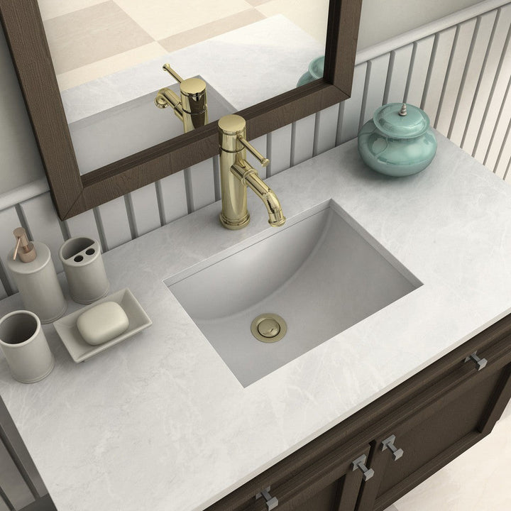 ZLINE Autograph Edition Carnelian Single Handle Bath Faucet in Polished Gold (CRN-BF-PG)