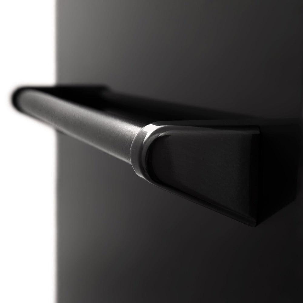 ZLINE 24 in. Top Control Dishwasher with Black Stainless Steel Panel and Traditional Style Handle, 52dBa (DW-BS-24)