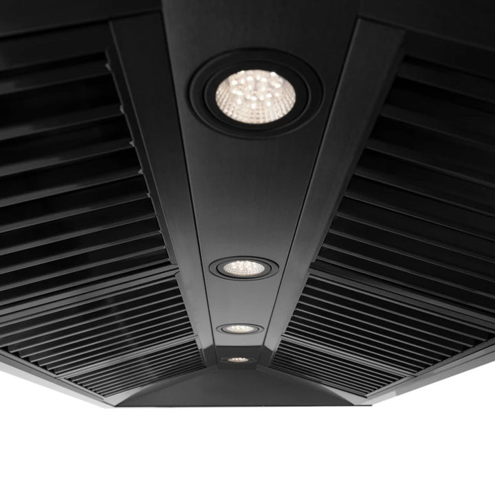 ZLINE Autograph Edition Dual Fuel Range and Range Hood Kitchen Packages with Champagne Bronze and Gold Accents