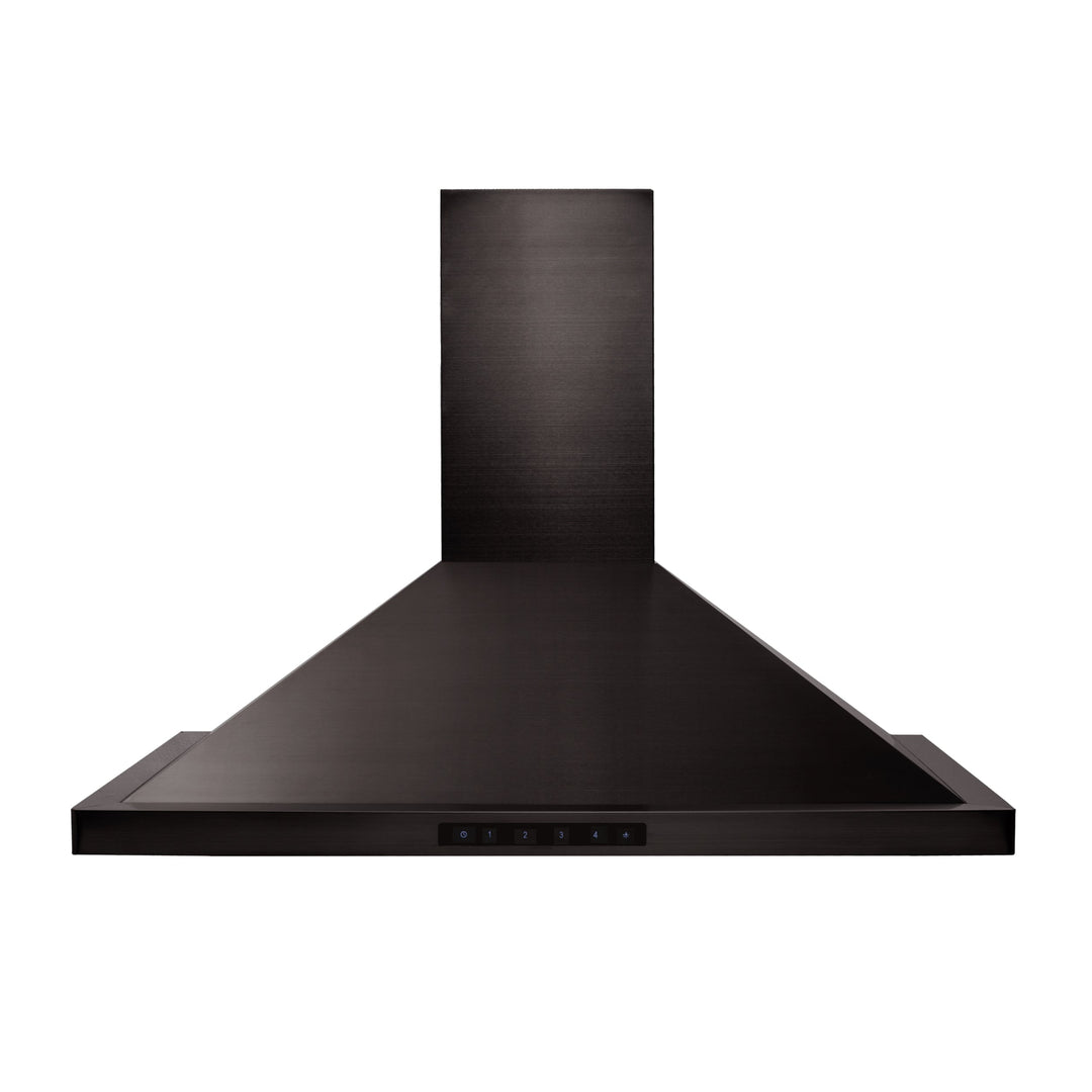 ZLINE 30" Convertible Vent Wall Mount Range Hood in Black Stainless Steel