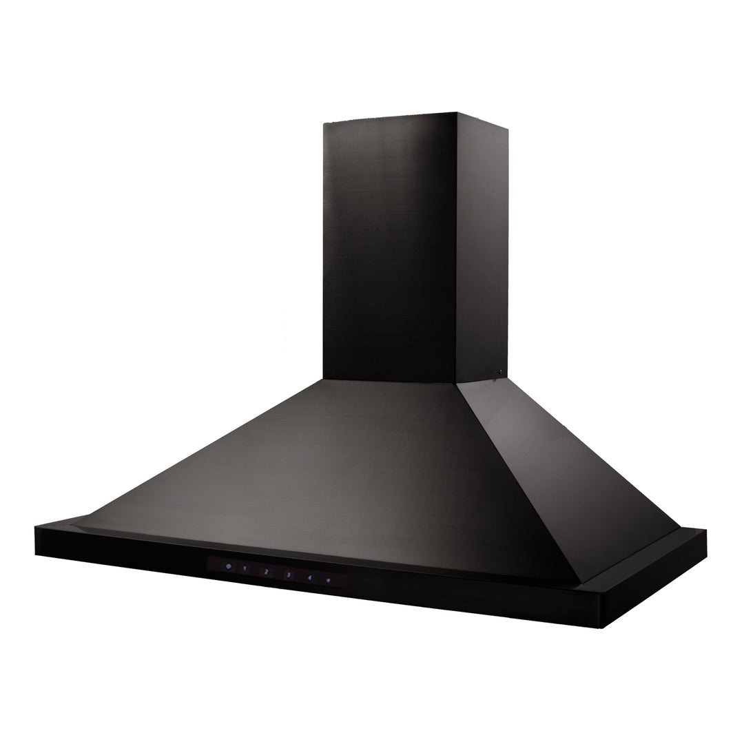 ZLINE 30" Convertible Vent Wall Mount Range Hood in Black Stainless Steel