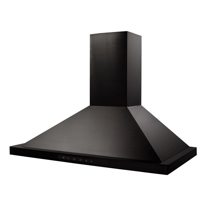 ZLINE 30" Convertible Vent Wall Mount Range Hood in Black Stainless Steel