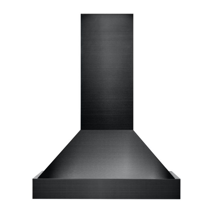 ZLINE 48 in. Black Stainless Steel Wall Mount Range Hood, BS655N-48