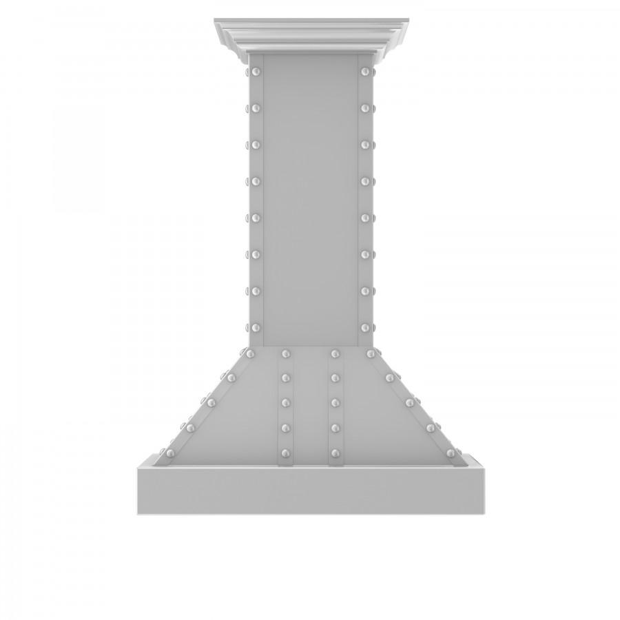 ZLINE 36” Designer Series Island in Stainless Steel W/ Snow- Finished