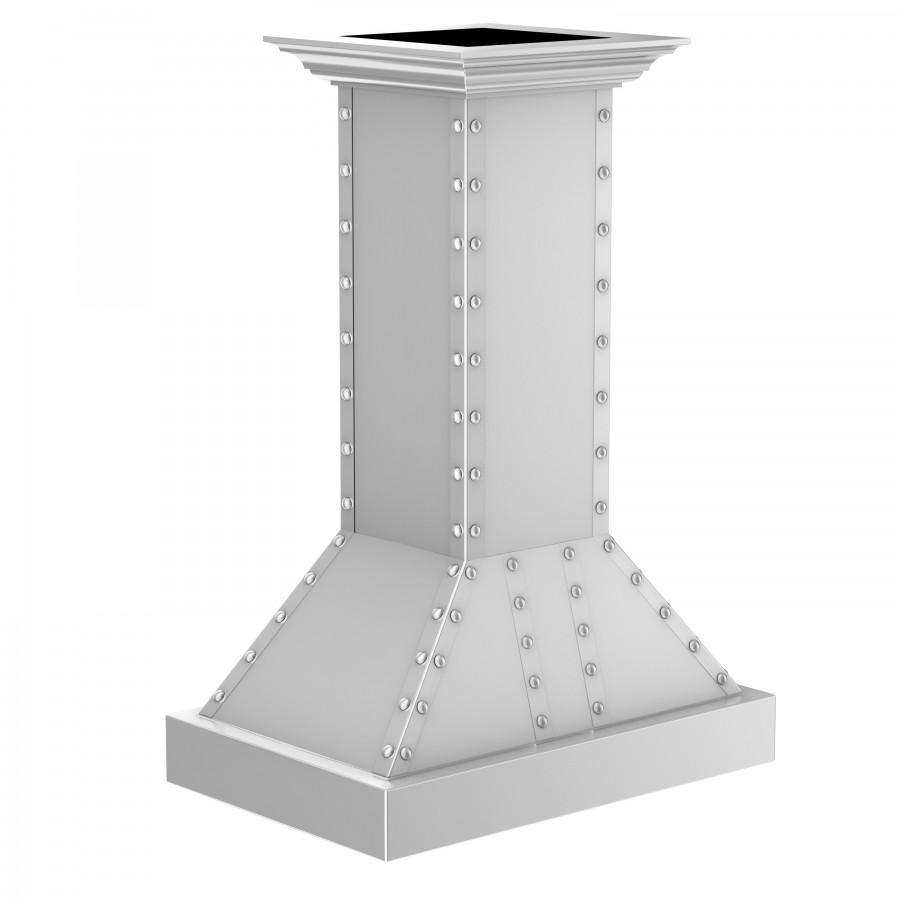 ZLINE 36” Designer Series Island in Stainless Steel W/ Snow- Finished