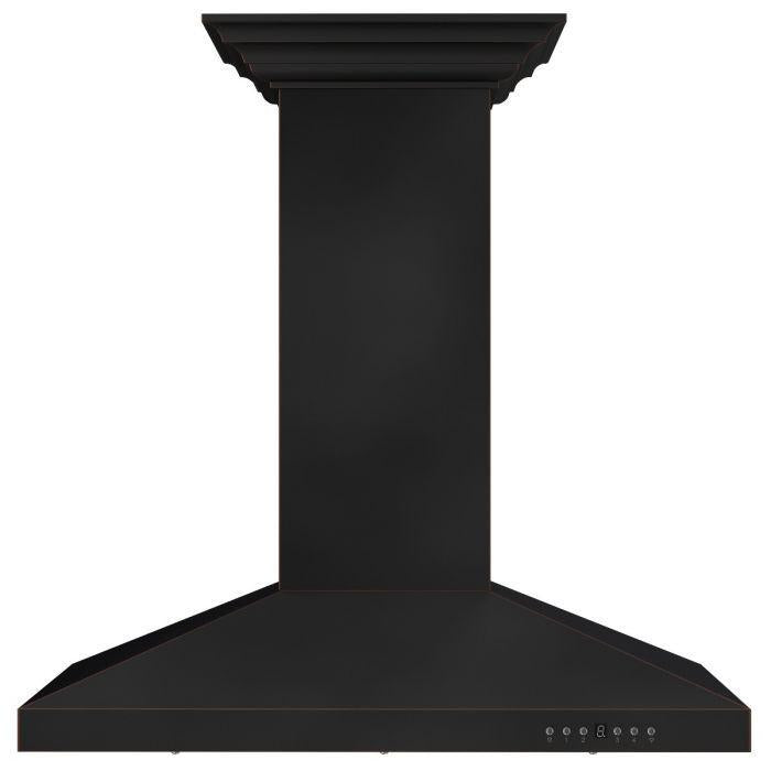 ZLINE 36 in. Designer Series Oil-Rubbed Bronze Island Range Hood, 8KL3iB-36