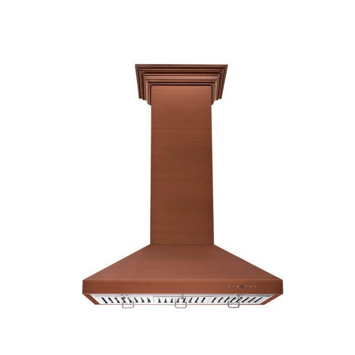 ZLINE 36 in. Copper Island Range Hood 8KL3iC-36