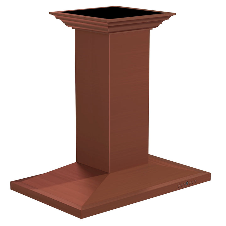 ZLINE 30” Designer Series Copper Island Mount Range Hood  Copper Finish