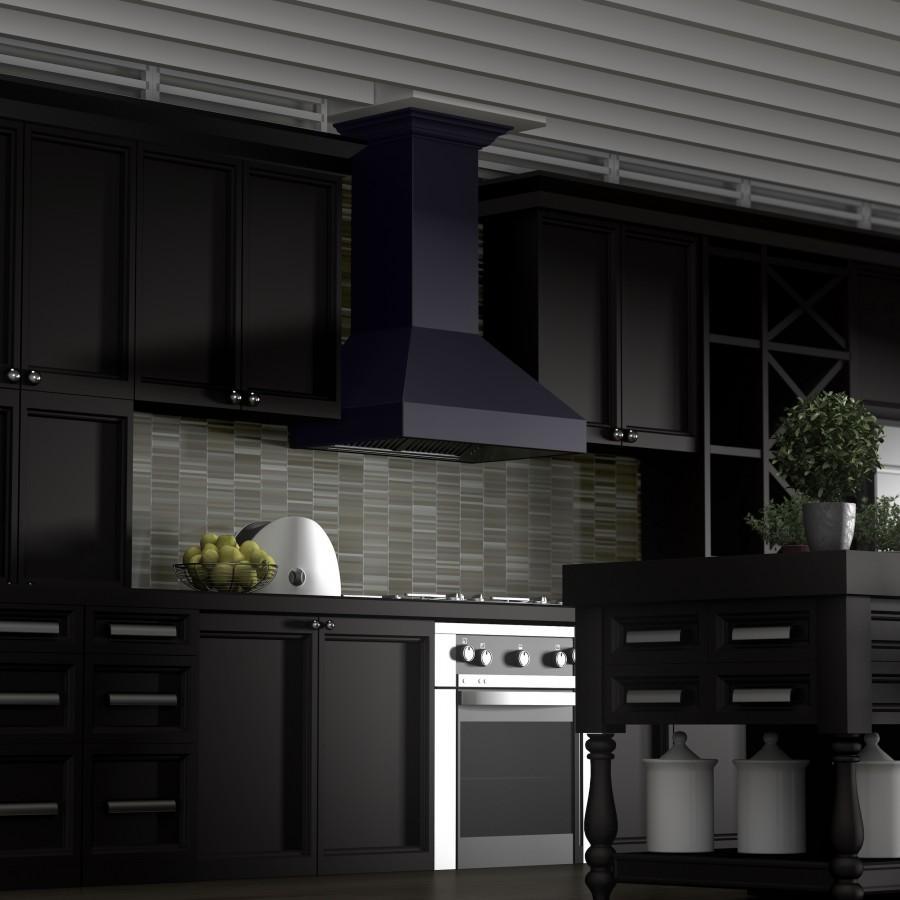 ZLINE 36” Designer Series Wall Mount Range Hood W/ 4-speed Motor