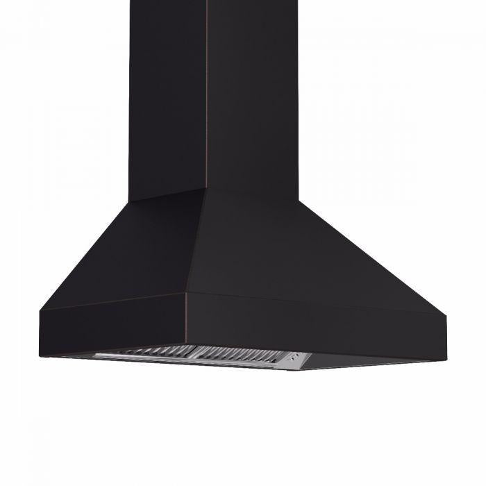 ZLINE 36 in. Oil-Rubbed Bronze Wall Range Hood 8667B-36, 24 in. depth