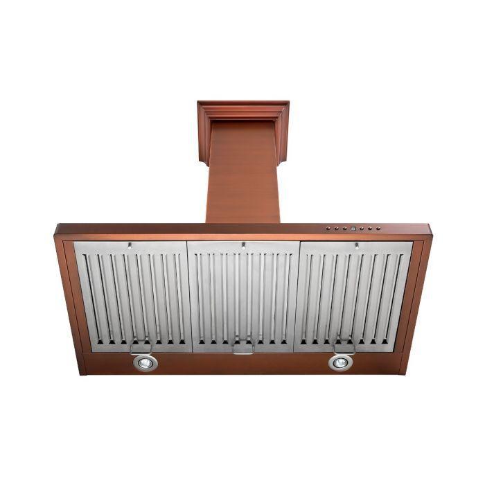 ZLINE 36 in. Copper Wall Range Hood, 8KBC-36