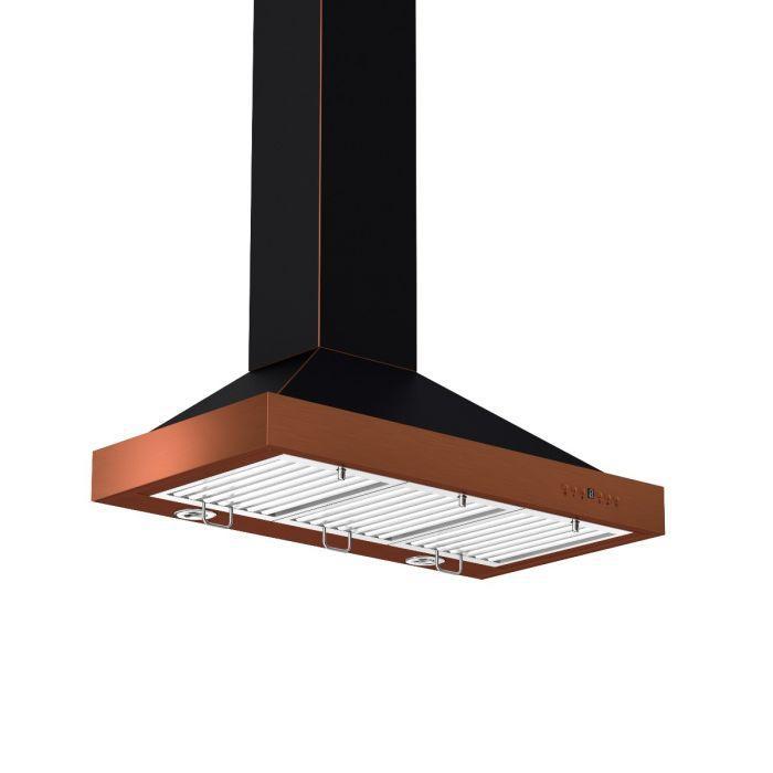 ZLINE 36 in. Oil-Rubbed Bronze Wall Range Hood, KB2-BCXXX-36