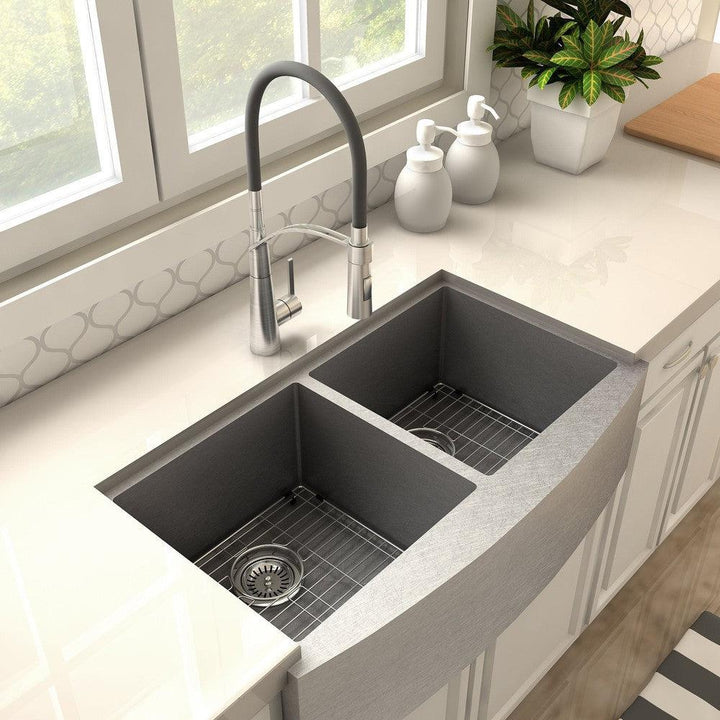 ZLINE Da Vinci Pull Down Single Handle Kitchen Faucet in Brushed Nickel (DAV-KF-BN)