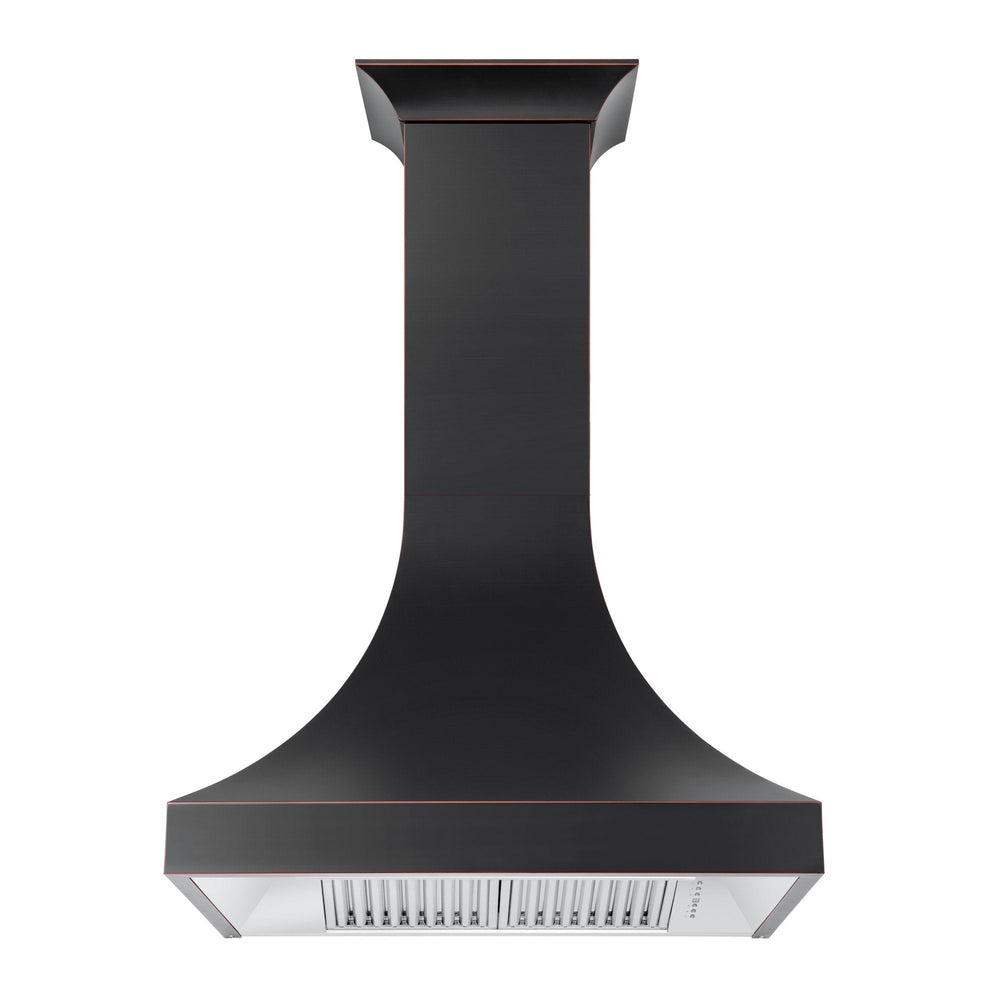 Designer Series Oil-Rubbed Bronze Wall Range Hood (8632B-48)  ZLINE 48"