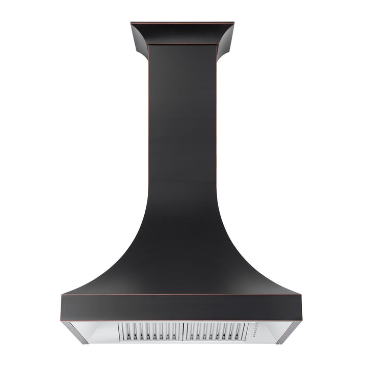 Designer Series Oil-Rubbed Bronze Wall Range Hood (8632B-48)  ZLINE 48"