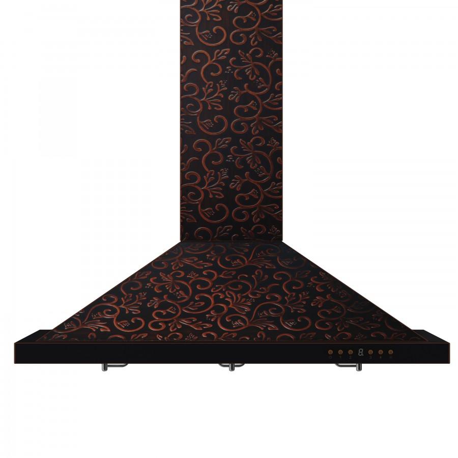 ZLINE 30” Designer Series Wall Mount Range Hood 7-Layer Copper Finish