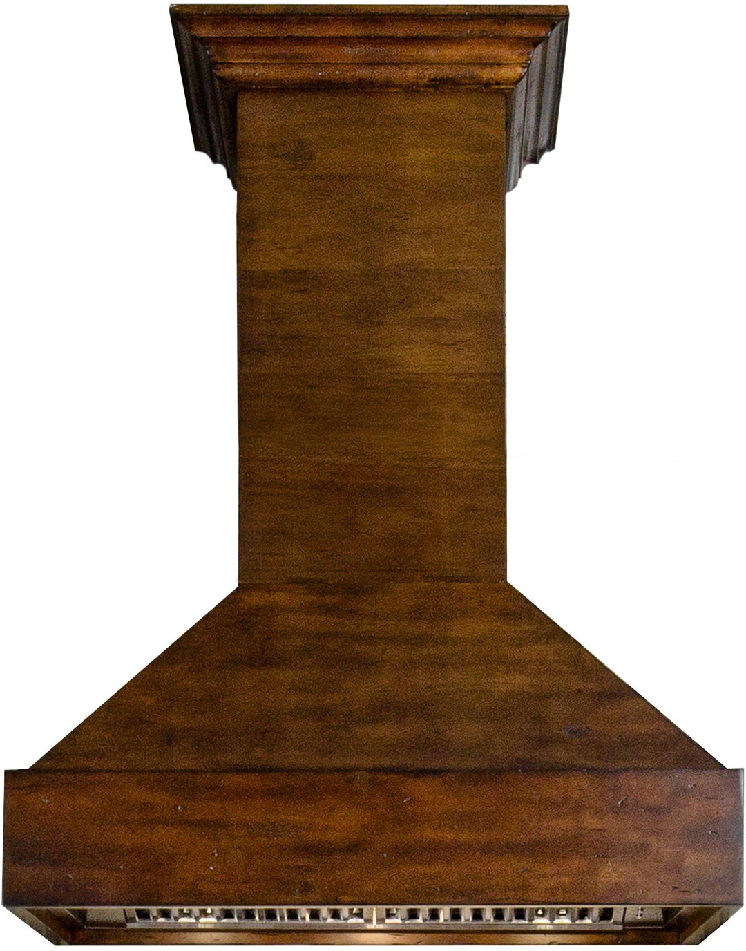 ZLINE 30" Wooden Wall Mount Range Hood with 4-Speed 1200 CFM Remote Motor