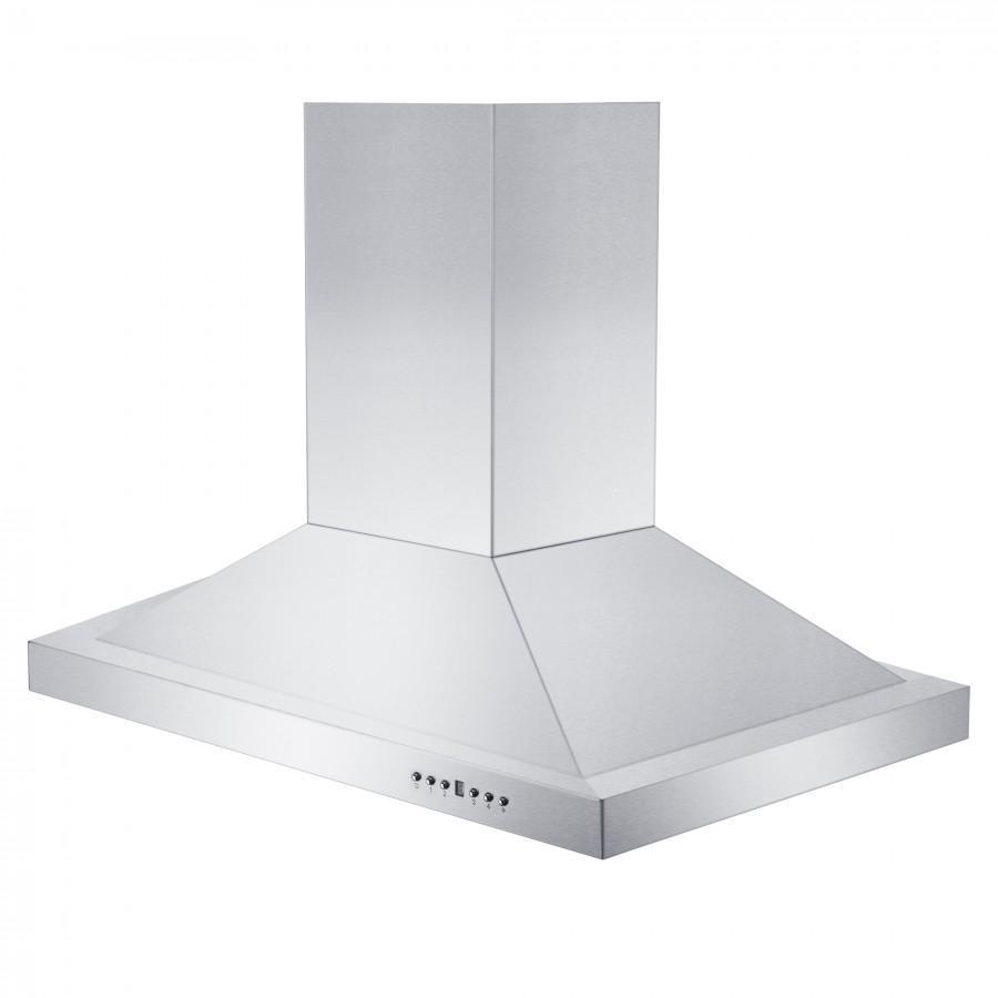 48 in. Ducted Island Mount Range Hood with Dual Remote Blower in Stainless Steel (GL2i-RD-48)