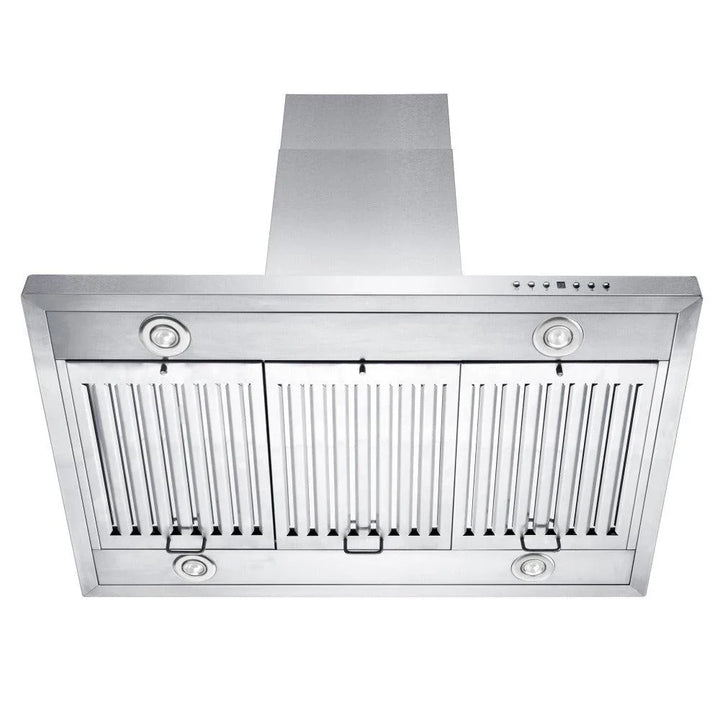 ZLINE Ducted Island Mount Range Hoods with Single Remote Blower GL2i-RS- 400 Series