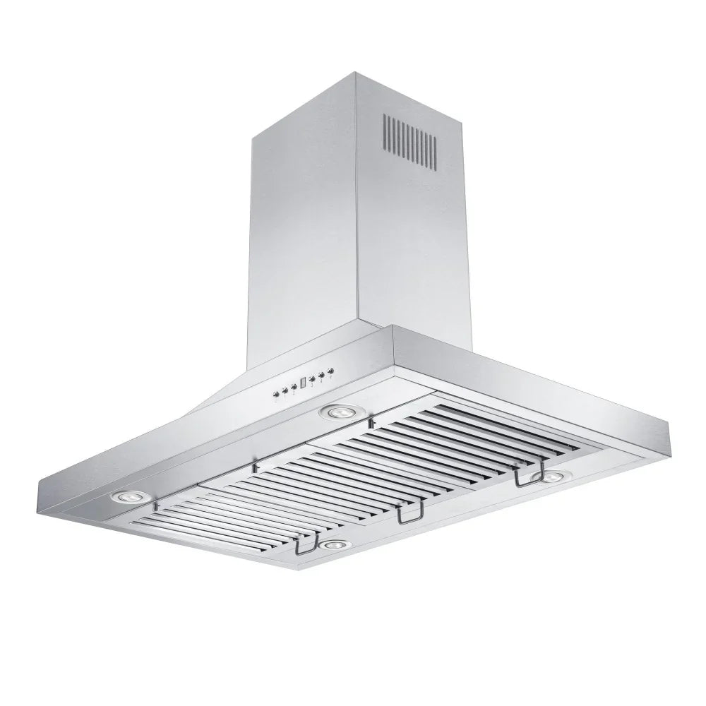 ZLINE Ducted Island Mount Range Hoods with Single Remote Blower GL2i-RS- 400 Series