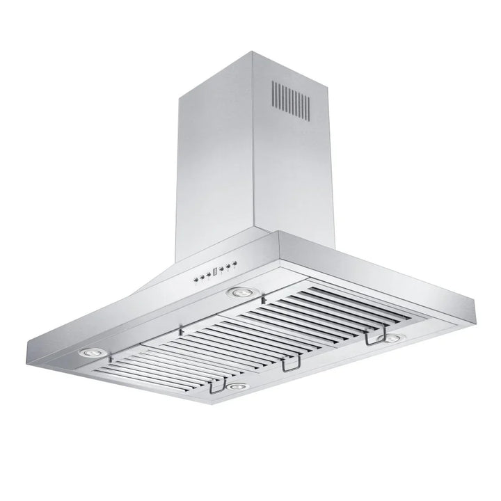 ZLINE Ducted Island Mount Range Hoods with Single Remote Blower GL2i-RS- 400 Series