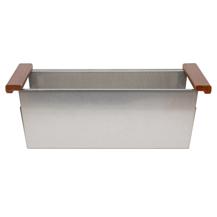 ZLINE 27 in. Garmisch Undermount Single Bowl DuraSnow® Stainless Steel Kitchen Sink with Bottom Grid and Accessories, SLS-27S