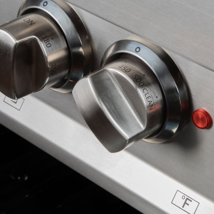 Professional Gas on Gas Range in Stainless Steel with White Matte Door (RG-WM-30) ZLINE 30 in.