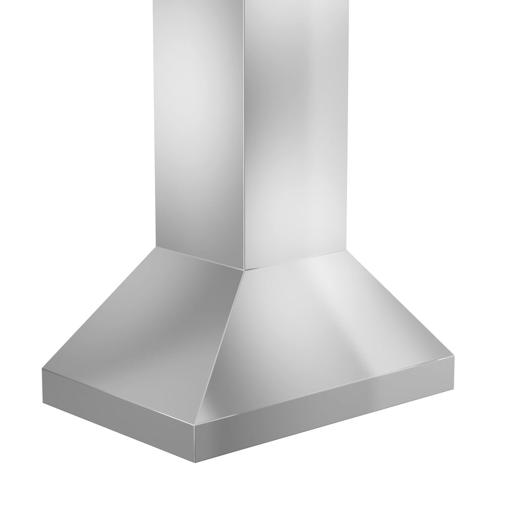 ZLINE 36” Ducted Island Mount Range Hood Stainless Steel 4 Speed Motor