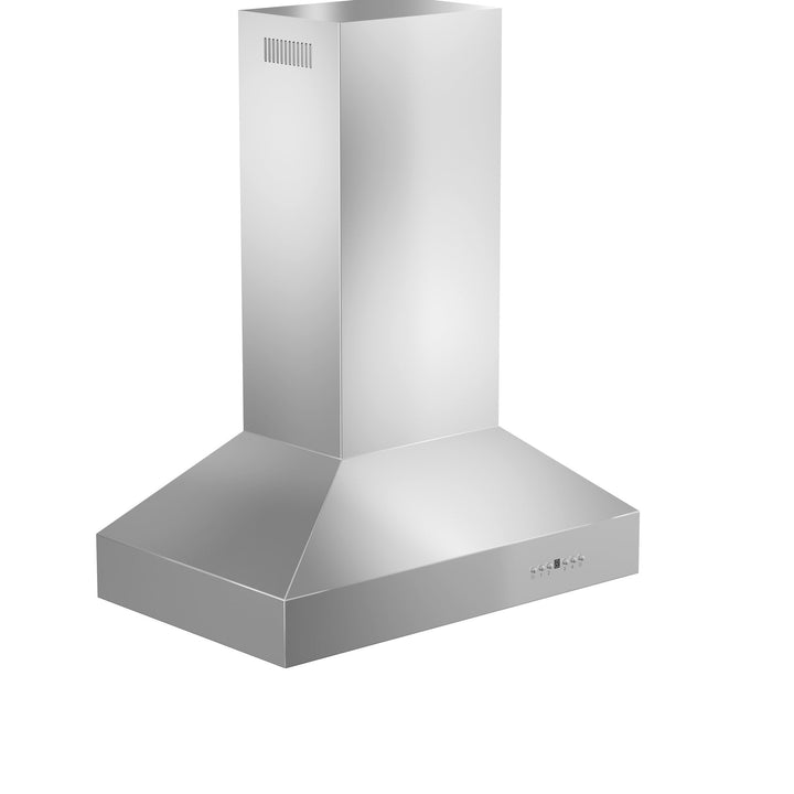 ZLINE 36” Ducted Island Mount Range Hood in Stainless Steel 4 Speeds
