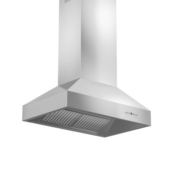 ZLINE 36” Ducted Island Mount Range Hood in Stainless Steel 4 Speeds