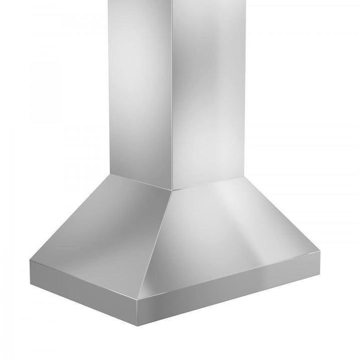 ZLINE 36” Ducted Island Mount Range Hood in Outdoor Stainless Steel