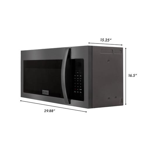 ZLINE 30” Over the Range Convection Microwave Oven with Modern Handle
