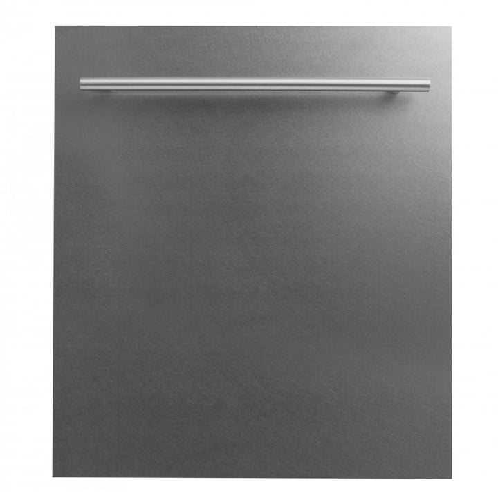 ZLINE 24 in. Top Control Dishwasher in DuraSnow® Finished Stainless Steel with Stainless Steel Tub, DW-SN-24