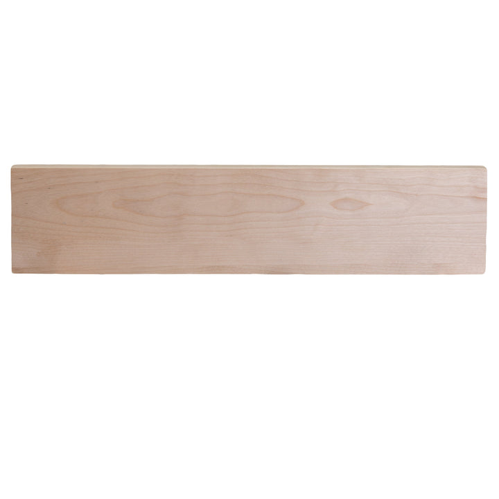 ZLINE 18 in. Dishwasher Panel in Unfinished Wood with Traditional Handle (DP-UF-H-18)