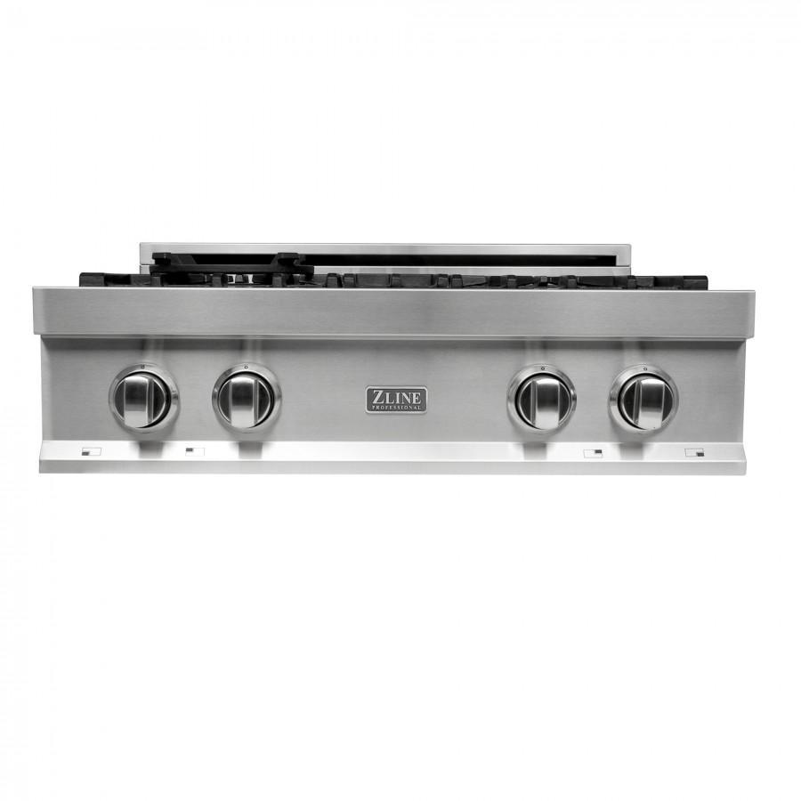 Porcelain Rangetop with 4 Gas Burners (RT30)  ZLINE 30 in.