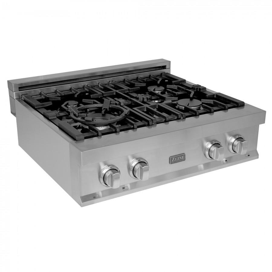 Porcelain Rangetop with 4 Gas Burners (RT30)  ZLINE 30 in.