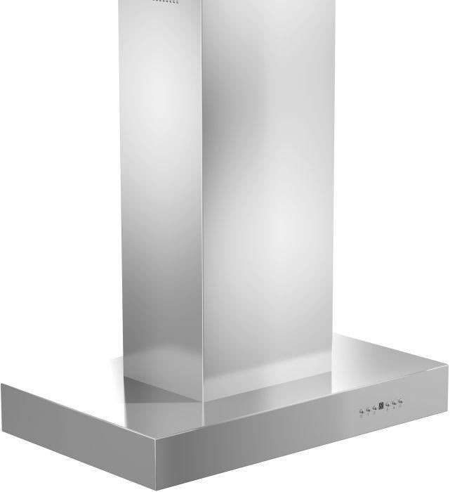 ZLINE 42 In. Ducted Outdoor Island Mount Range Hood in Stainless Steel, KECOMi-304-42