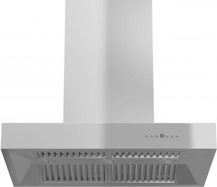 ZLINE 48 In. Ducted Outdoor Island Mount Range Hood in Stainless Steel, KECOMi-304-48