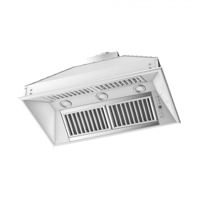 ZLINE 34 in. Remote Dual Blower Stainless Range Hood Insert, 721-RD-34